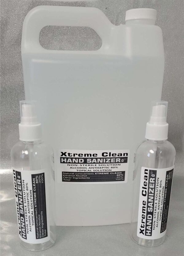 Xtreme Clean Hand Sanitizer Gallon